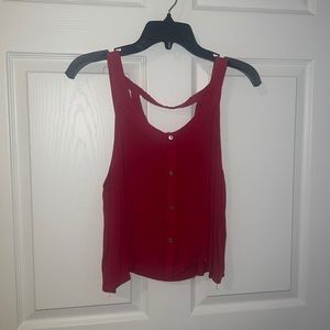 Charlotte Russe Red Shirt